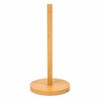 Wooden Paper Towel Holder for Kitchen & Bathroom – Stable