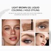 DAGEDA Clear Eyebrow Setting Gel, Brow Fix Gel, Waterproof And