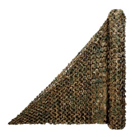 WINWAY Red de camuflaje de camuflaje a granel, red de malla para caza, tiro, decoración de fiesta temática militar