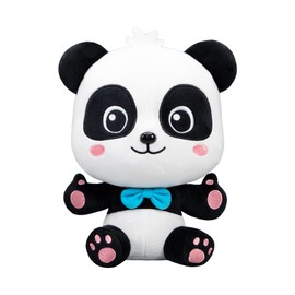 BabyBus Baby Bath Toy, Panda Kiki, Cute Plush Sitting Baby Plush Toy, Children's Toy, Boys, Girls, Birthday Gift, Anime Goods, New Year's Day, School Entrance Celebration, Christmas Gift 2021