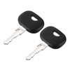 sourcing map Equipment Key Machines Ignition Key for Excavator (Part