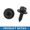 A ABSOPRO Hex Head Screw with Washer for Car Metal