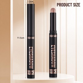 Velvresse Waterproof Cream Eyeshadow Stick for Older Women- High Pigmented Matte Nude Eye Shadow Sticks,Longlating Blendable Eyes Crayon Eyeshadow,Hypoallergenic Eye Brightener Stick.2pcs#11