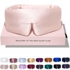 DROWSY Silk Sleep Mask - A padded silk cocoon that