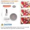 KAKEMONO E17 LED Spotlight Bulb Dimmable 40W Halogen Replacement E17