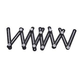 Hole Locator Steel Multi Angle Measuring Ruler Portable Universal Wall Floor Tiles Drill Guide Tool