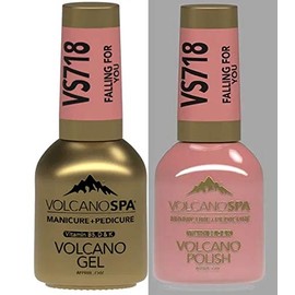 Volcano Spa Duo Gel and Lacquer | VS718 Falling for You