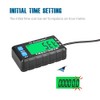 Runleader - Operating Hour Counter Tachometer, Maintenance Reminder, Multicoloured Backlit