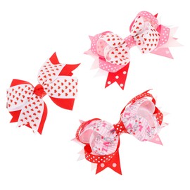 Minkissy Cute Bow Hair Tie Ribbon Hair Styling Pins for Women Girls Bow Hairpins Set