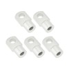 eMagTech 5PCS M6 Gas Spring Support Rod Flat Joint Connector