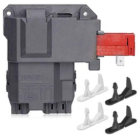 131763256 Washer Door Latch Lid Switch for Electrolux for Kenmore for Frigidaire, Washer Door Lock for Frigidaire Affinity, Replacement 131763202 131763310 Striker for Front Load Washing Machine
