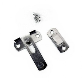 Sliding Bolt Lock Stainless Steel Latch Door Lock Safety Product L-shape Large 4ea