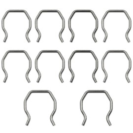 W301222 Fuel Injector Connector Clip, Suitable for 2003-2010 6.0L Powerstroke Diesel Engines, 10 Piece Set, Plug retaining Clips