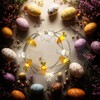 Easter Decoration Lights String Battery Operated 1M 10 LED Carrot