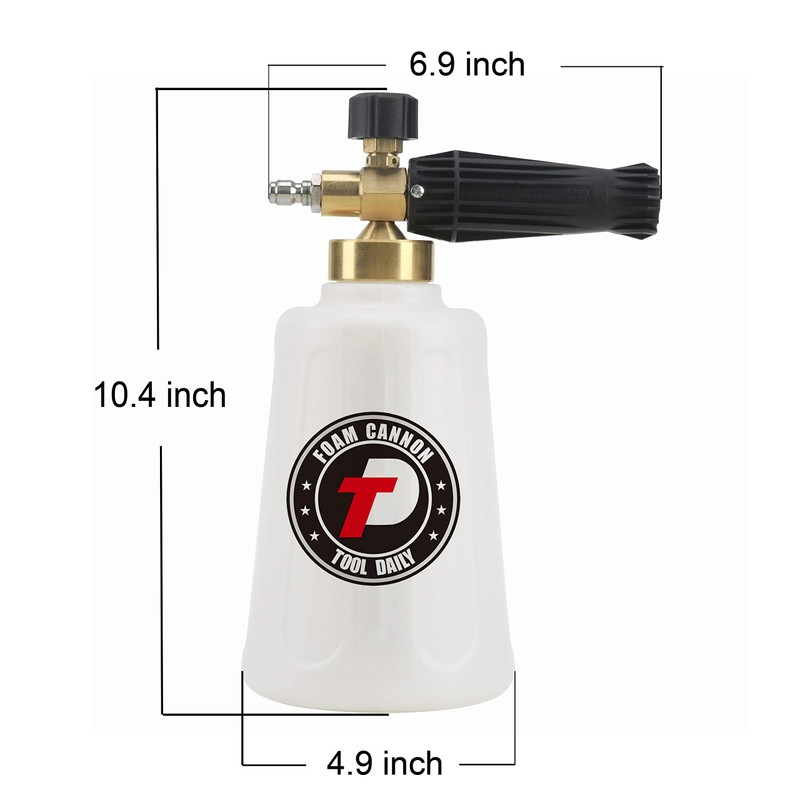 Tool Daily Pressure Washer Foam Cannon for Car Wash, Snow