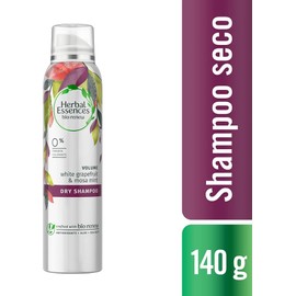 Herbal Essences Shampoo Seco Herbal Bío renew Grape Fruit & Mosa Mint 140gr