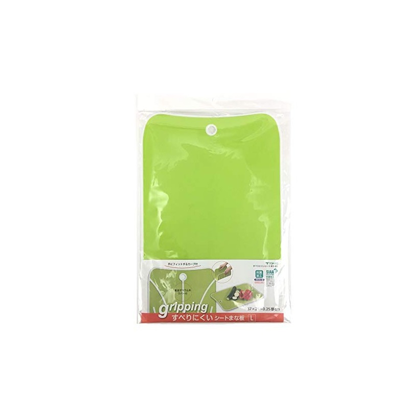 Shinki Synthetic Non-slip Sheet Cutting Board L Green