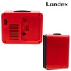 LANDEX Alarm Clock, Analog Clock with No Second Hand, Silent,