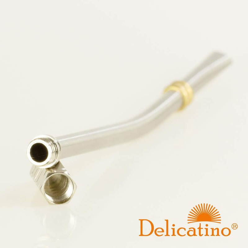 Mate Straw Bombilla Hexagonal INOX. (17 cm) – Stainless Steel