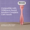 Wilkinson Sword Intuition Complete Care Razors for Women, Hydra-Boost Serum,