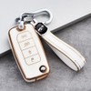 KUNIO Key Case Fits Jeep Compass Renegade TPU Car Key