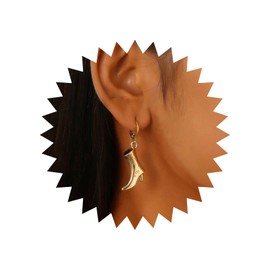 Iaceble Punk Boots Hat Huggie Hoop Earrings Gold Hat Dangle Earrings Cowboy Boots Earrings Western Hat Earrings Cowboy Boots Drop Earrings Jewelry for Women