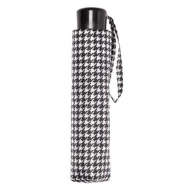A2Z Ladies Supermini Umbrella Ultra Waterproof Wind Resist Sun Protect Compact|Soft Gip|Dogtooth | Black Daisy | Leaf Print |Lightweight | Portable Sheds |Heavy Rainfall Streets Travel Canopy Brolly