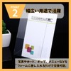MaT store Acrylic Stand POP Stand a6 Size Tabletop Pedestal