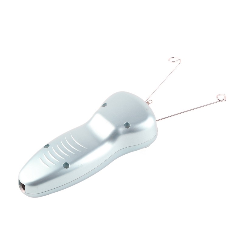 Electric Facial Cotton Threading Epilator Rechargeable Cordless LED Lighting Threading
