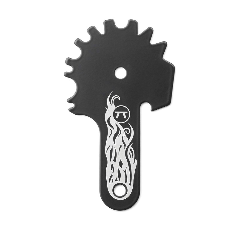 Outset Grill Cleaning, Universal Grill Grate Scraper, Stainless Steel with