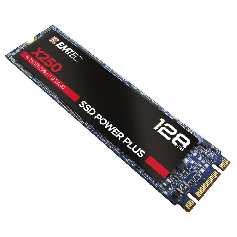 Emtec SSD M2 SATA x250 128 GB Power Plus 3D