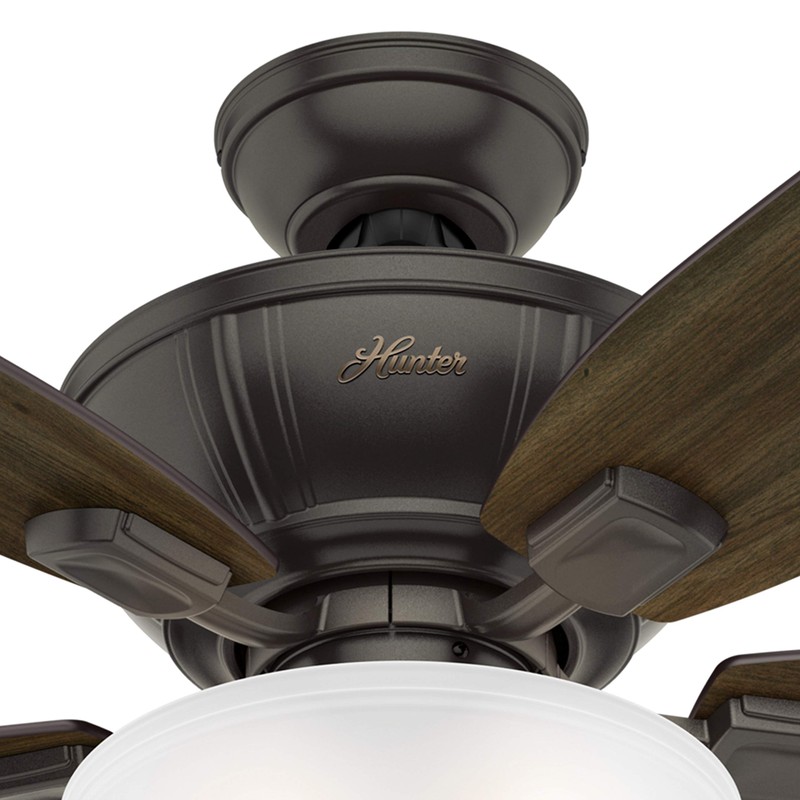 Hunter Fan 52 inch Traditional Nobel Bronze Indoor Ceiling Fan