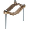 Morris Products 91664 Ground Pipe Clamp, with Adaptor Serrations, 2-10
