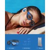 ZIONOR G1 Lite Polarized Swimming Goggles with 3 Pairs Earplugs,