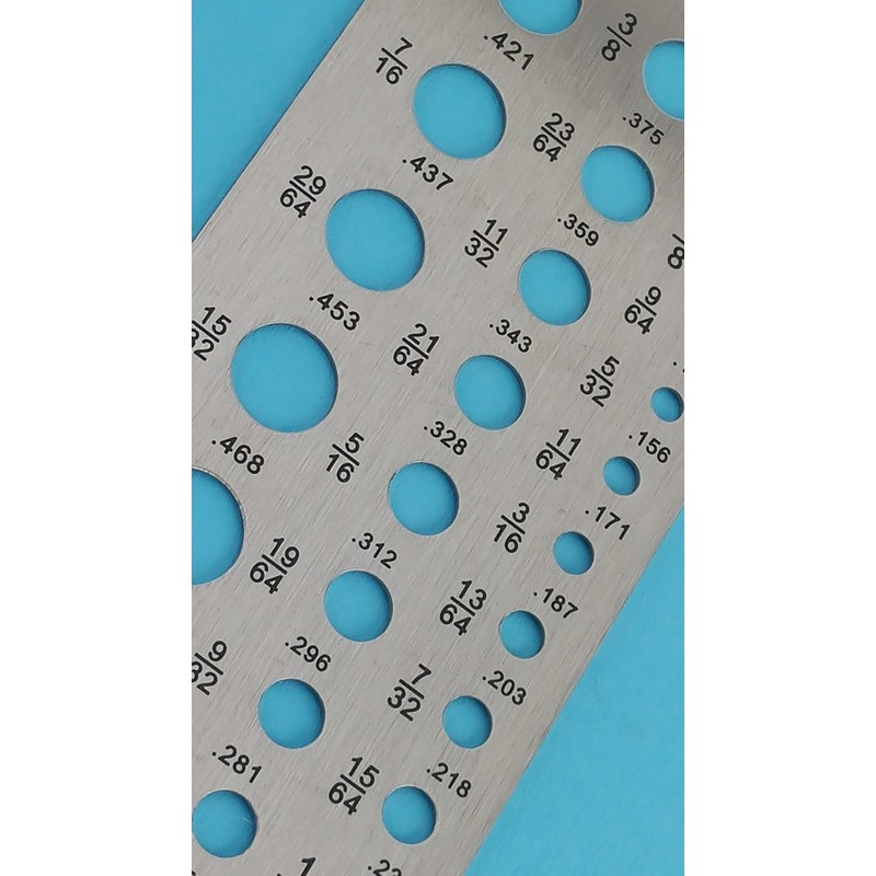 Cal Hawk Tools CZDBG-3 Drill Bit Gauge