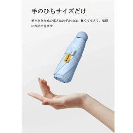 Fa&ni Parasol, UV Protection, 100% Light Shade, Folding Umbrella, Lightweight, For Both Sunny and Rainy Weather, Windproof, Compact Design, UPF50+ Sun Protection, Durable, Convenient to Carry, Pink