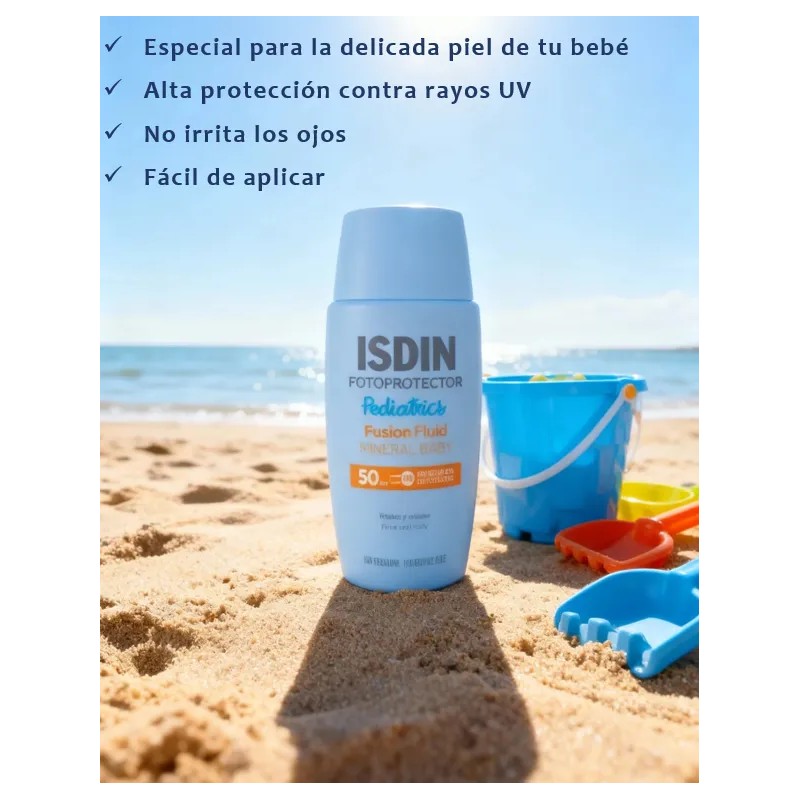 Isdin Pediatrics Fusion Fluid Mineral Baby Spf