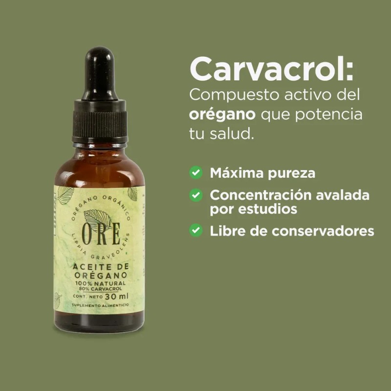 Aceite de oregano - 2 Pack Ore 30 Ml C/u