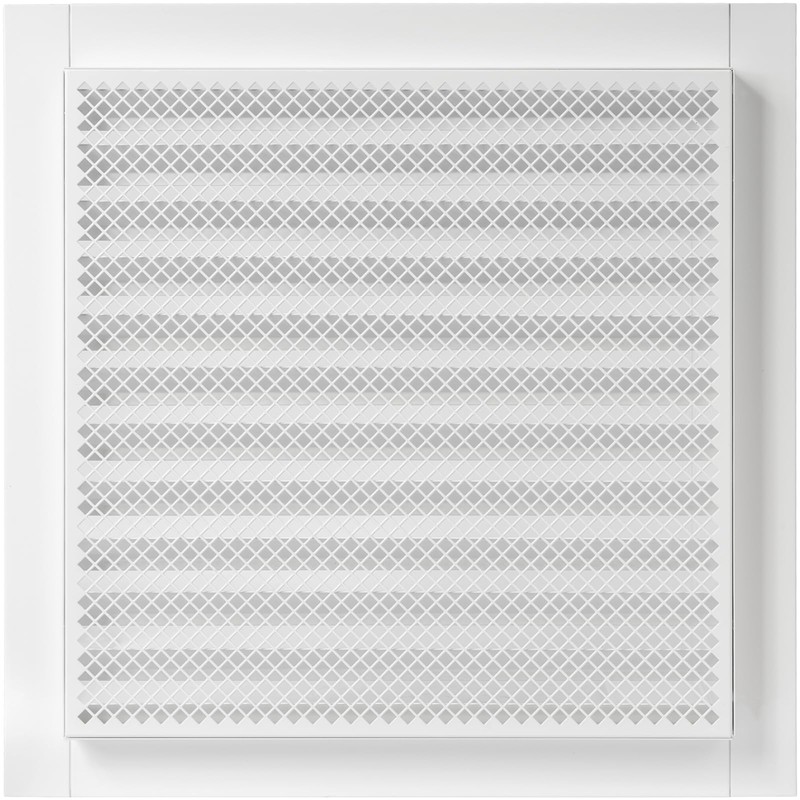 Vent Systems 12" x 12" Inch White Square Register Vent