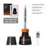 ABEETE Self-Inking Fountain Pen Set, Auto Ink Refill No Cartridges