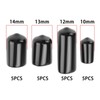 Be In Your Mind 20pcs Rubber Snooker Cue Tip Covers