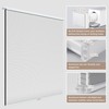 SLKWDOBD No Drill Cellular Shades for Indoor Window, Cordless No