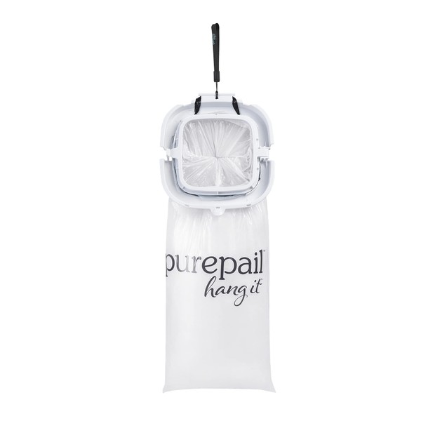 Hang It Diaper Disposal System – White – Odor Control