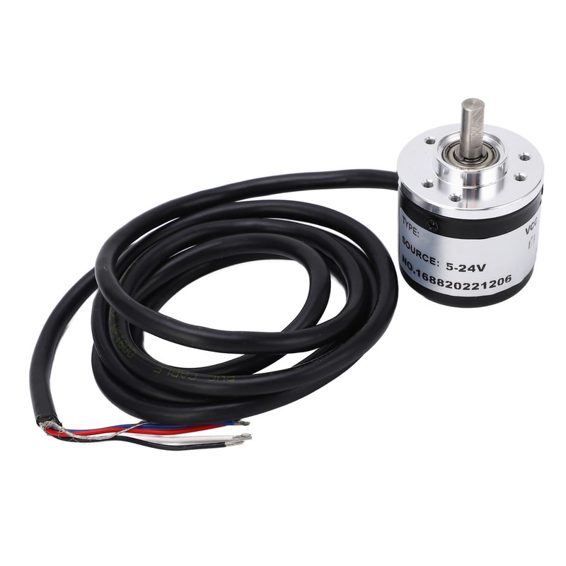Photoelectric Rotary Encoder Gear Box Motor Incremental Encoder 6mm D