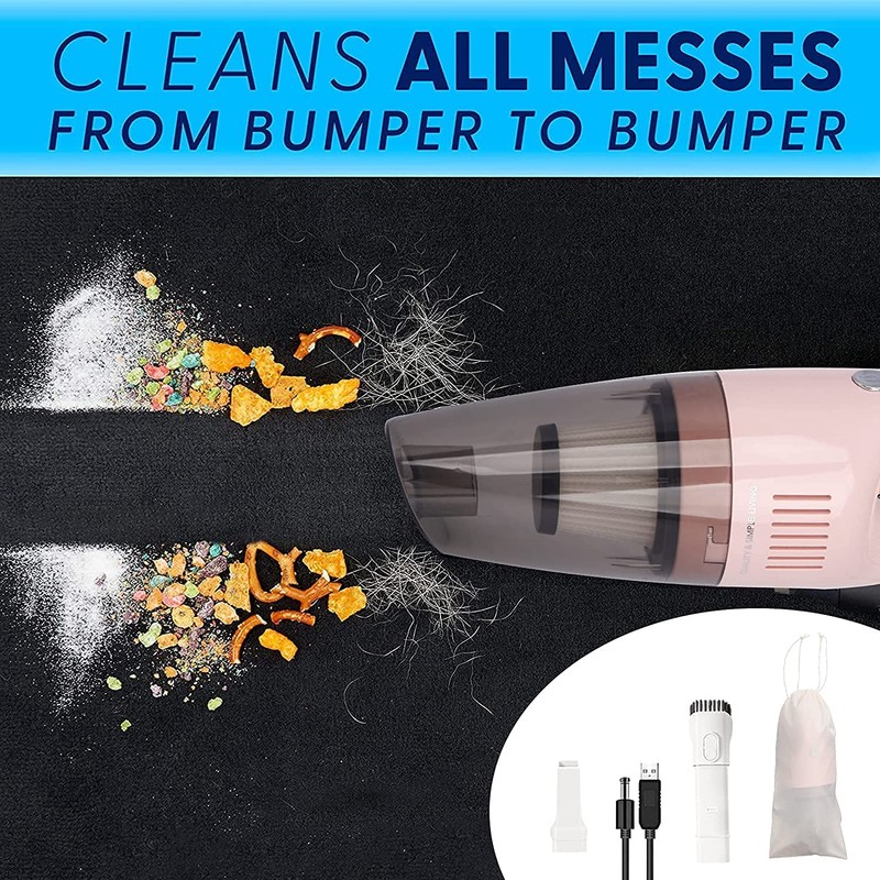 imireux Cordless Handheld Vacuum, Compact Home and Car Vacuum with