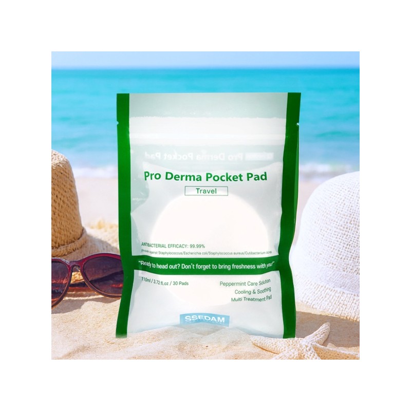 Sedam Cedam Proderma Pocket Pad Alcohol-Free Face Wash Zero Pad