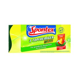 Spontex Topfreiniger, Grün, Einzhel, 3