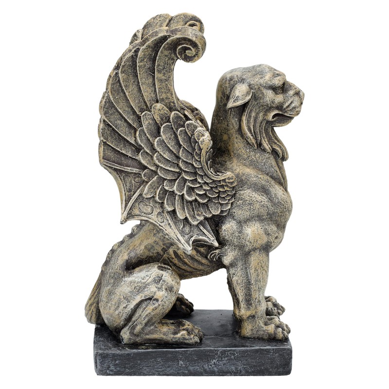 Gargoyle Statue Protector Lion 16 cm - Gothic Statue, Mystical