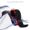 Heden Seger Safety - 1 Pack Goggles Clear Wraparound Safety