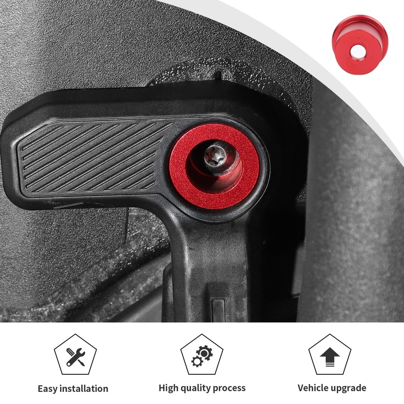 JWWY Hardtop Switch Removal Knob Cover Trim Kit Fit for
